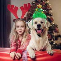 Happy Pet - Christmas Tree Headband - Med/Lrg