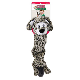 KONG - Stretchezz Jumbo Snow Leopard - Dog Toy - X-Large