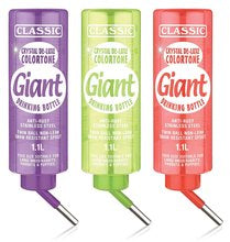 Classic - Crystal Deluxe Colortone Drinking Bottle - Giant 1.1ltr