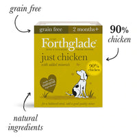 Forthglade - Natural Grain Free - Just Chicken - 395g