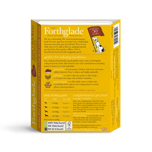Forthglade - Just Natural Menu (Grain Free) - Chicken With Heart - 395g Pouch