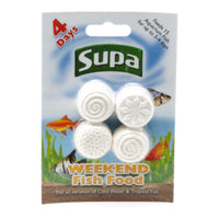 Supa - Weekend Fish Food Blocks - 4 pack