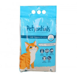 Petsentials - Super Clumping Cat Litter - White - 5Ltr
