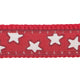 Red Dingo - Red Stars Dog Collar - Small