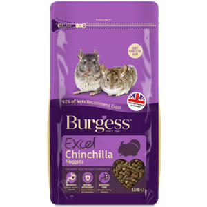 Burgess - Excel - Chinchilla Nuggets - 1.5kg