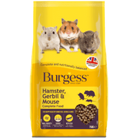 Burgess - Hamster, Gerbil And Mouse Food - 750g