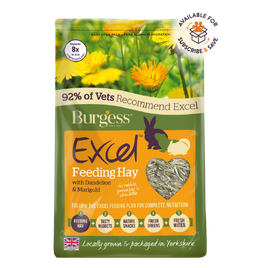 Burgess - Excel - Herbage Feeding Hay - Dandelion & Marigold - 1kg