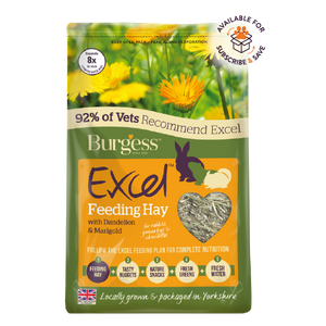 Burgess - Excel - Herbage Feeding Hay - Dandelion & Marigold - 1kg