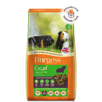 Burgess - Excel - Guinea Pig - Original with Mint - 2kg