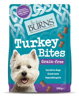Burns - Turkey Bites Grain Free Treat - 200g