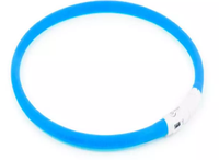 Ancol - USB Rechargeable Safety Halo - Blue - 70cm