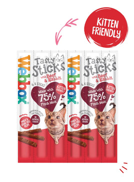 Webbox - Tasty Sticks - Beef & Rabbit - 6 sticks