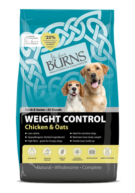 Burns - Adult Weight Control - Chicken and Oats - 6kg