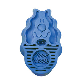 Kong - Zoom Groom - Dog Brush - Blue Large