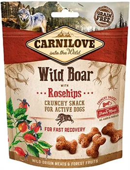 Carnilove - Wild Boar And Rosehips Dog Treats - 200g