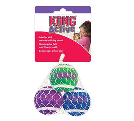 KONG - Tennis Ball & Bell Cat Toy