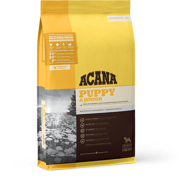 Acana puppy and best sale junior 11.4 kg
