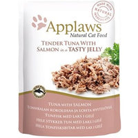 Applaws - Cat Pouch Tuna Wholemeat With Salmon In Jelly - 70g
