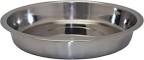 Recipiente llano de acero inoxidable de 6" para cachorros H/P