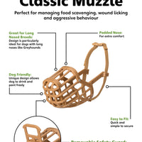 Company of Animals - Baskerville Dog Muzzle - Size 9