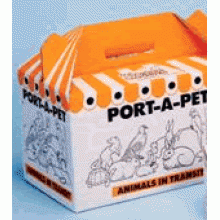 Port-a-pet - Cardboard Carry Box