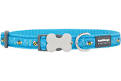 Red Dingo - Turquoise Bumble Bee Dog Collar - Large