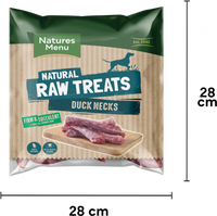 Natures Menu - Frozen Duck Neck Chews - 7pce