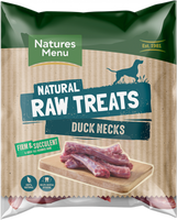 Natures Menu - Frozen Duck Neck Chews - 7pce
