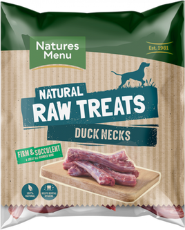 Natures Menu - Frozen Duck Neck Chews - 7pce