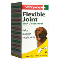 Vetzyme - Dog Flexible Joint With Glucosamine - 90 Tablets