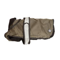 Danish Design - 2 in 1 Dog Coat - Khaki - 45cm (18")