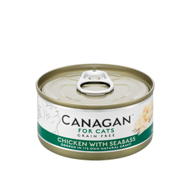 Canagan - Chicken and Seabass Cat Can - 75g