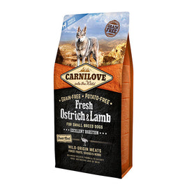 Carnilove - Fresh Ostrich & Lamb Small Breed Dog Food - 1.5kg