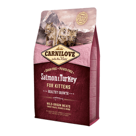 Carnilove - Kitten Food - Salmon & Turkey - 400g