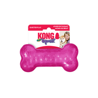Kong - Squeezz Crackle Bone - Assorted - Medium