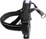 Dog & Co - Reflective & Padded Norwegian Harness - Black - XX Large (28-36"/70-90cm)
