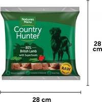 Natures Menu - Country Hunter Complete Frozen Nuggets - British Lamb - 1kg