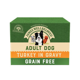 James Wellbeloved - Turkey Grain Free - Adult Dog - 100g Pouch