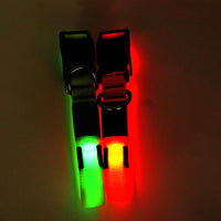 Makauri - LED Flashing Collar - Orange - Large