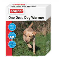 Beaphar - One Dose Wormer (20 to 40kg) - 4 Tablets