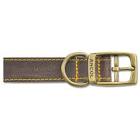 Ancol - Timberwolf Leather Collar - Sable - Size 1 (20-26cm)