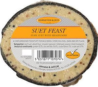 J&j - Suet Filled Half Coconuts - Mealworm Feast - 200g