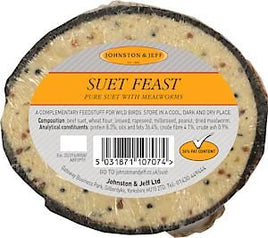 J&j - Suet Filled Half Coconuts - Mealworm Feast - 200g