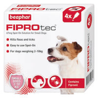 Beaphar - FIPROtec Spot On Small Dog - 6 pipettes