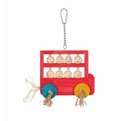 Sky Pet - Double Decker Bus - Bird Toy