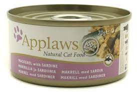 Applaws - Cat Can Mackerel With Sardine - 70g