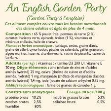 Lily's Kitchen - Wet Dog Food - An English Garden Party - 400g Tin