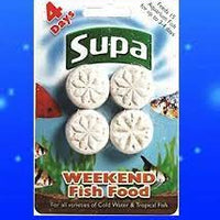 Supa - Weekend Fish Food Blocks - 4 pack