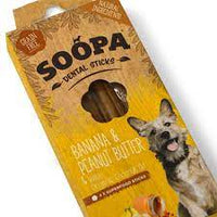 Soopa - Dental Sticks Banana & Peanut Butter - 100g