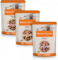 Natures Variety - Original Pate Medium Adult Dog - Multipack (Turkey, Beef, Chicken) - 300g Pouches (8 pack)